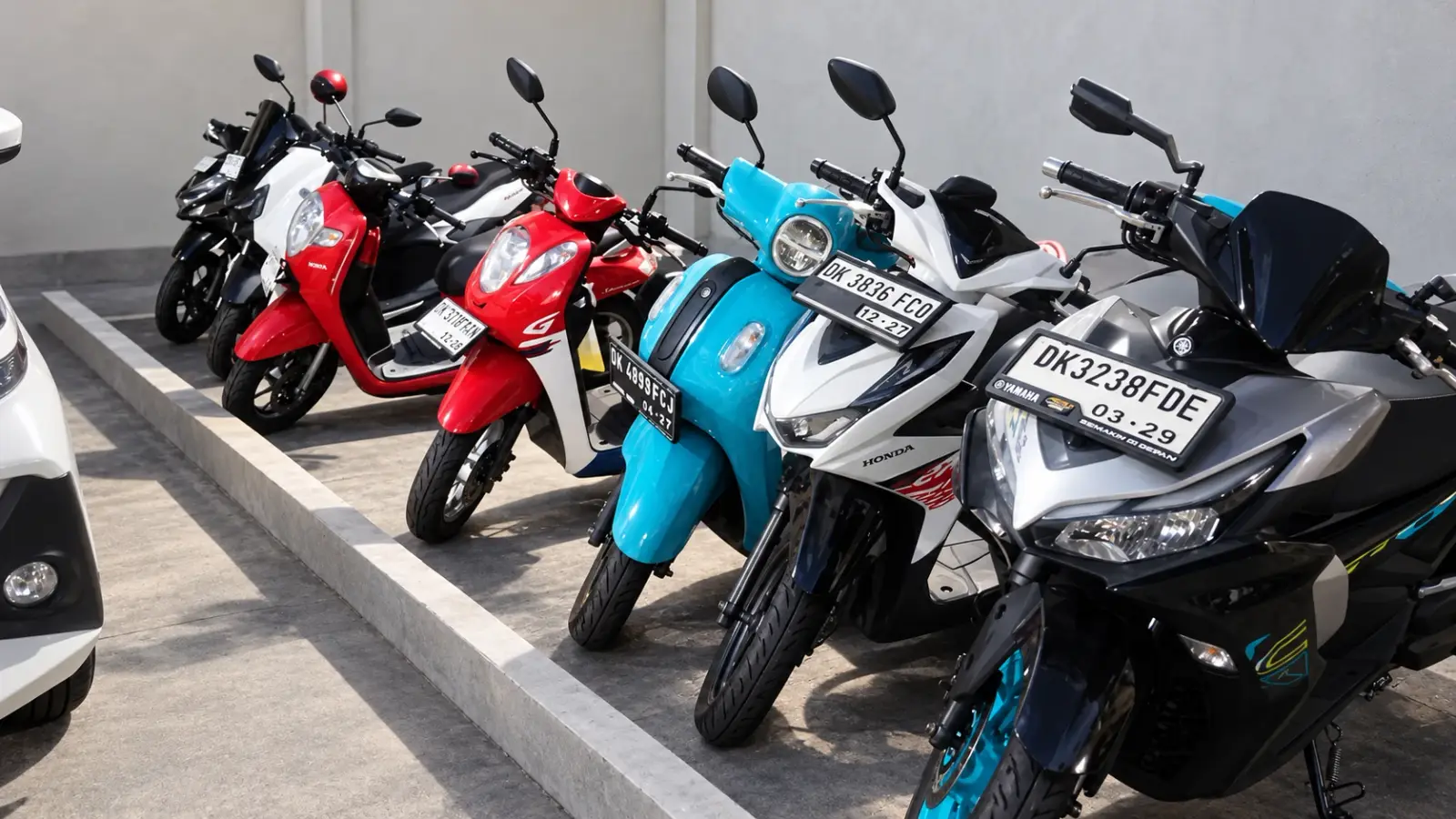 Armada motor matic rent bike BaliBerkah